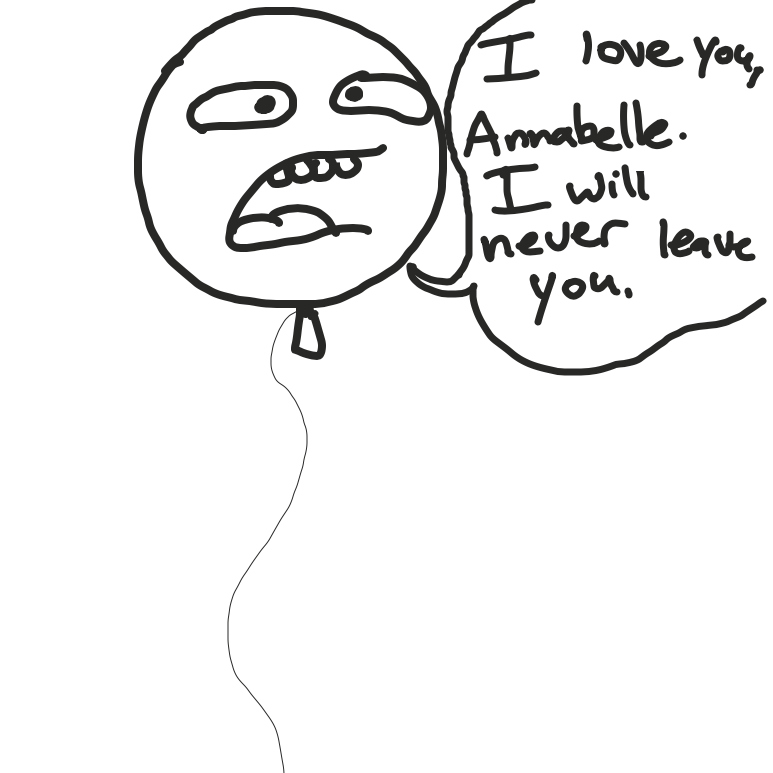 Drawing in Balloon is a lie by BigShoeStudio