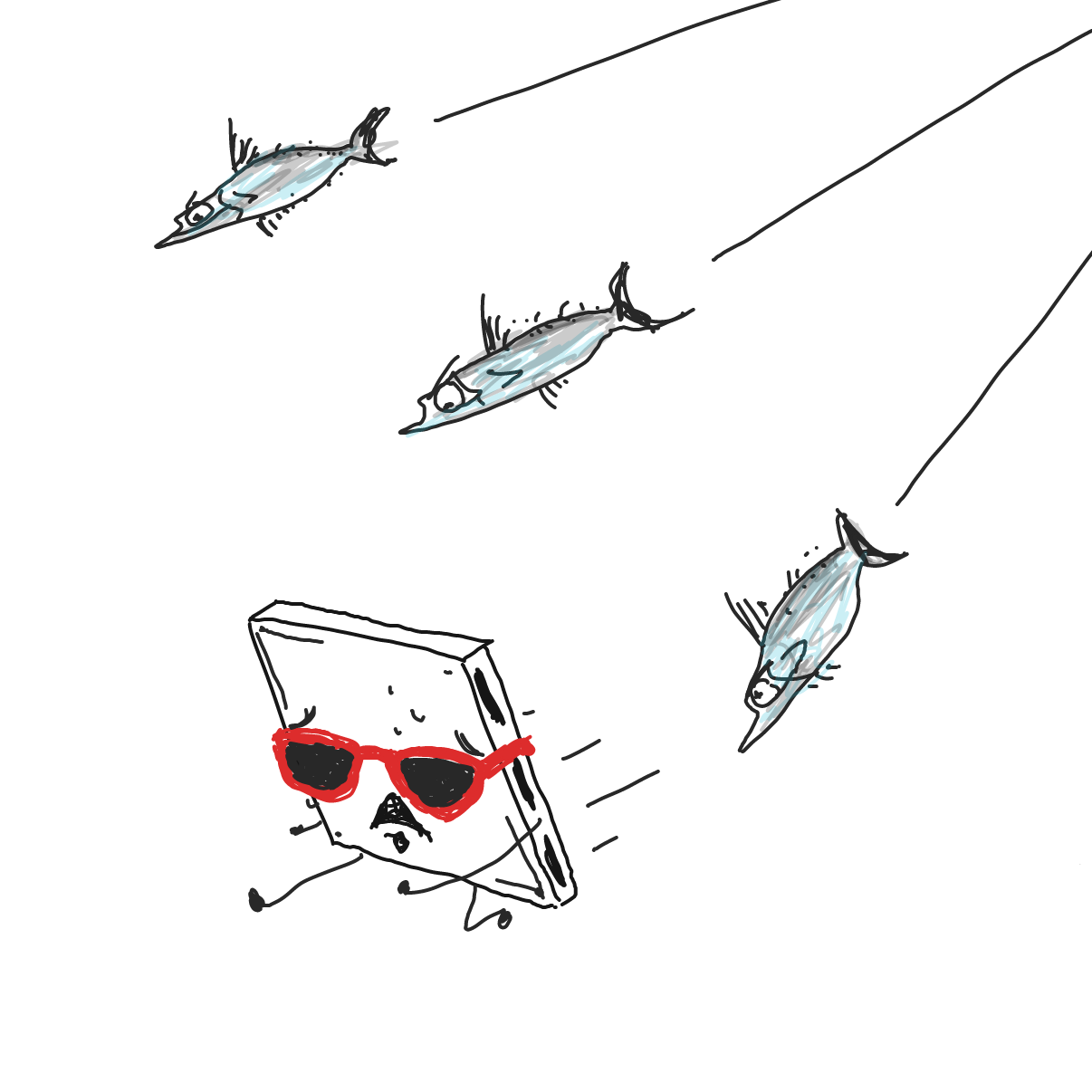 Drawing in Summertime Lovin’ (Regular Show) by Potato Man