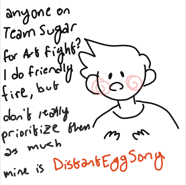  - Online Drawing Game Comic Strip Panel by DistantEggSong