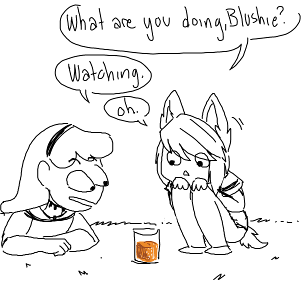  - Online Drawing Game Comic Strip Panel by Nephtys