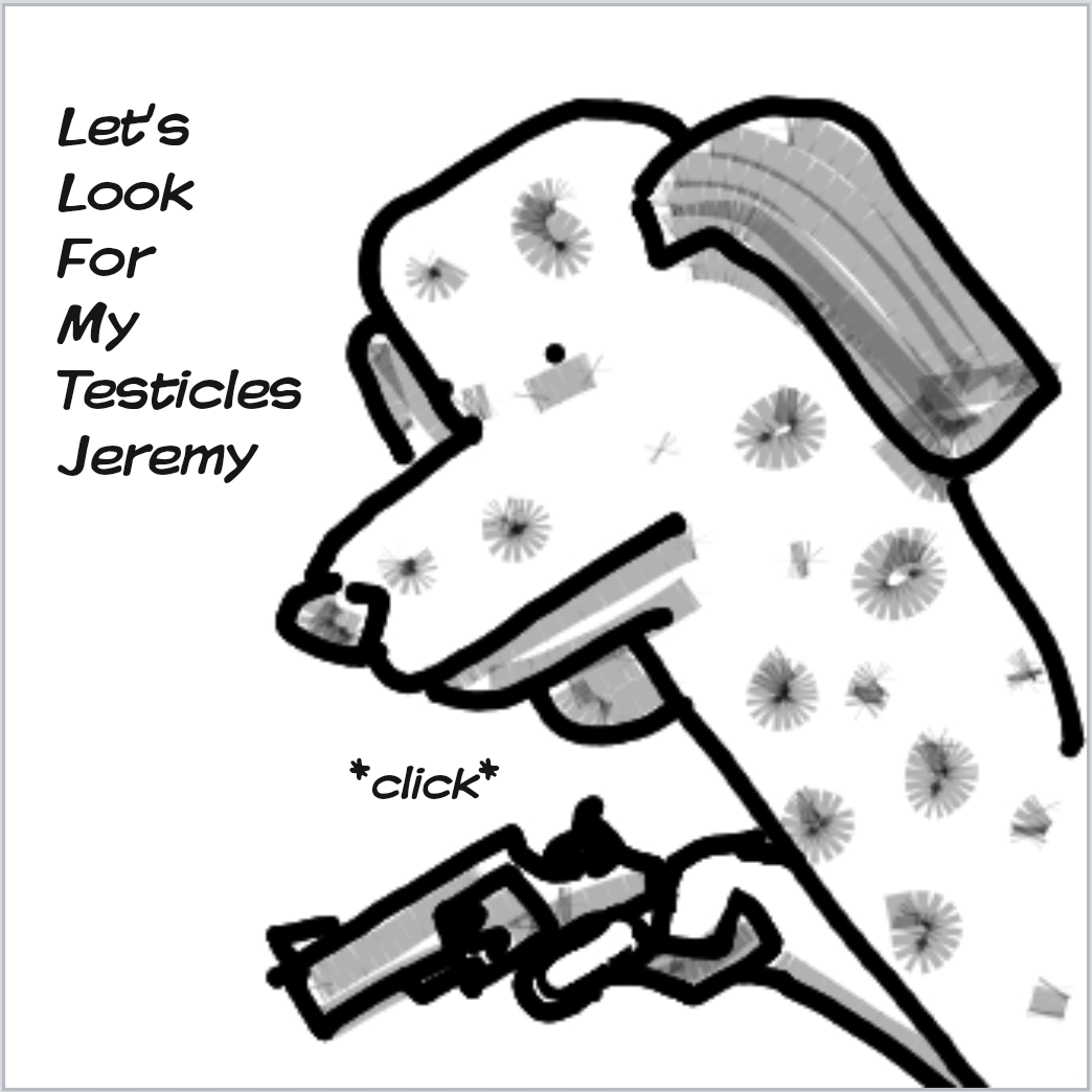 Drawing in I'll Help You Look by Potato Man