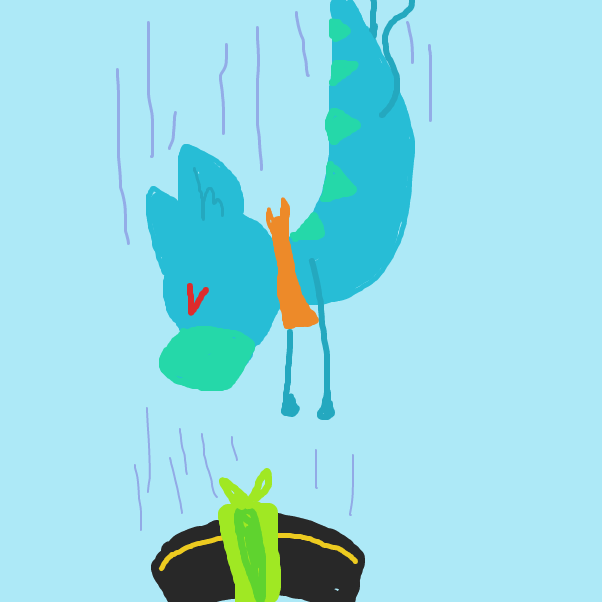 Drawing in Falling by Derren