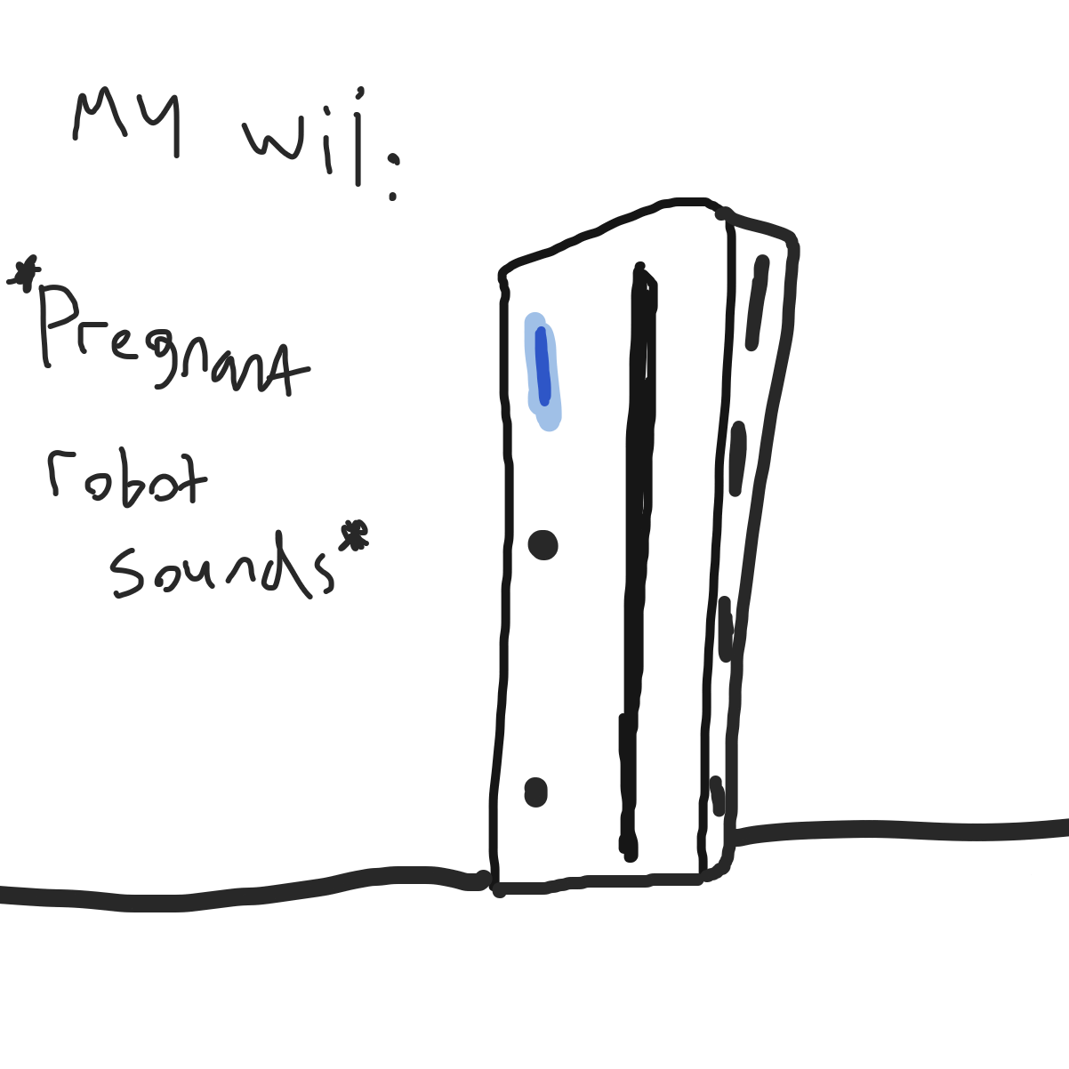 Drawing in console sounds 2 by EvanIsHere