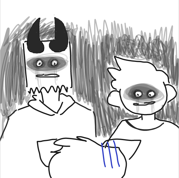 Seb fucking dies (2020) - Online Drawing Game Comic Strip Panel by DistantEggSong