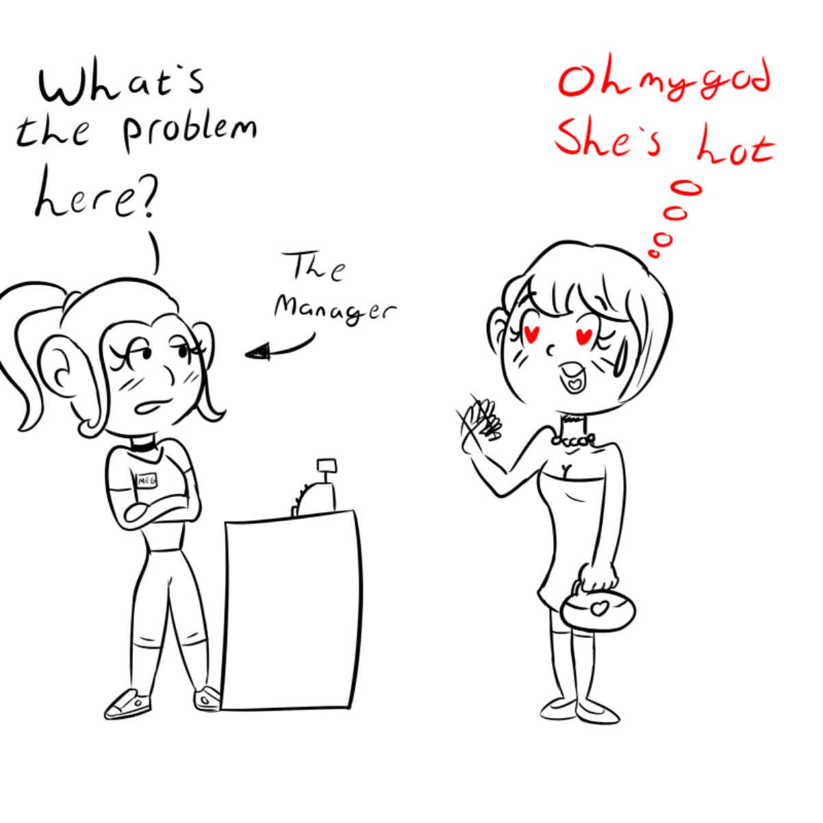  - Online Drawing Game Comic Strip Panel by CherryFlavored