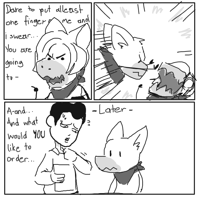  - Online Drawing Game Comic Strip Panel by Sluggishfella