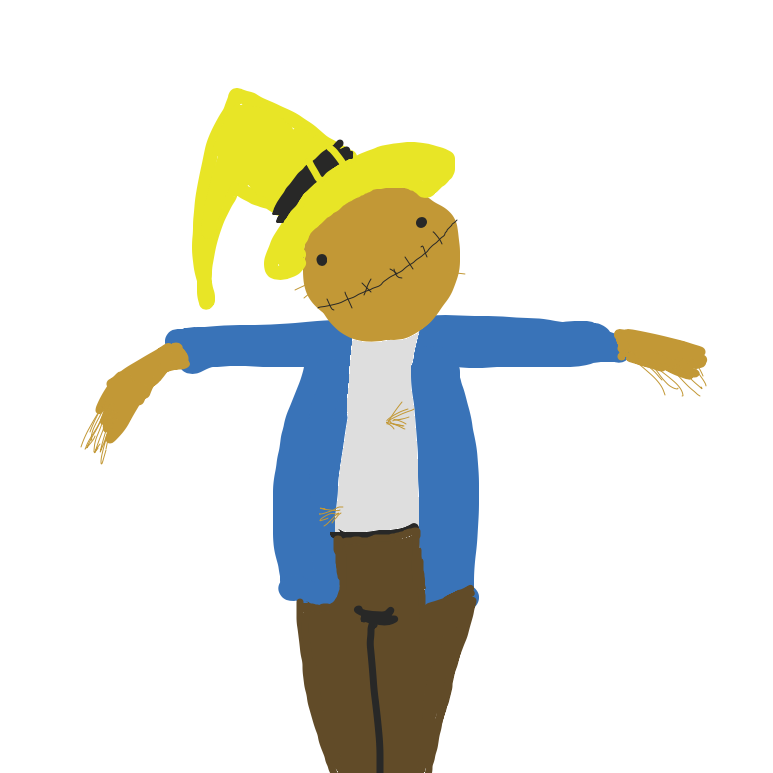 Drawing in Scarecrow  by BigShoeStudio