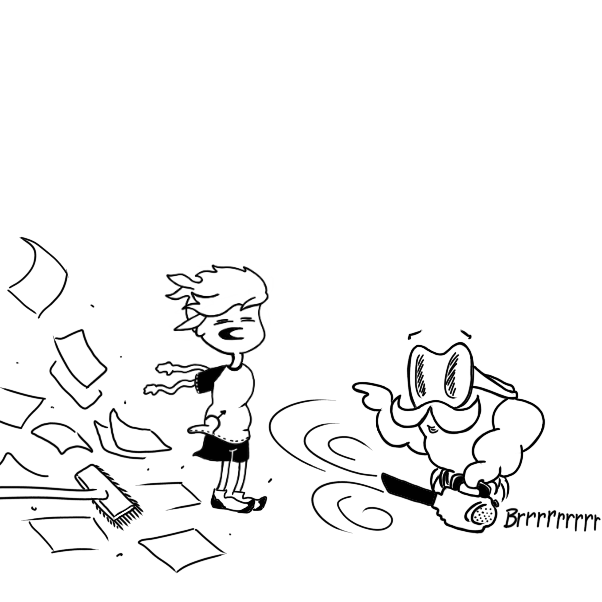  - Online Drawing Game Comic Strip Panel by Wizard Croissant