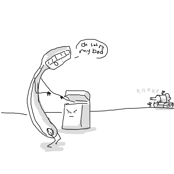 Drawing in Tartar War by Derren