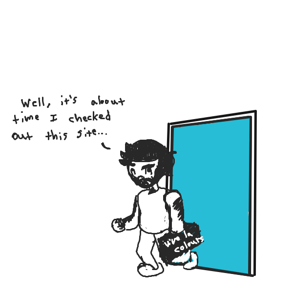 Drawing in A New Beginning by Joe=D