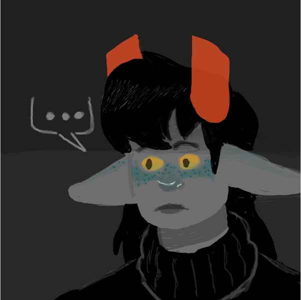 this doesn't need a storyline I just felt like messin around - Online Drawing Game Comic Strip Panel by DistantEggSong