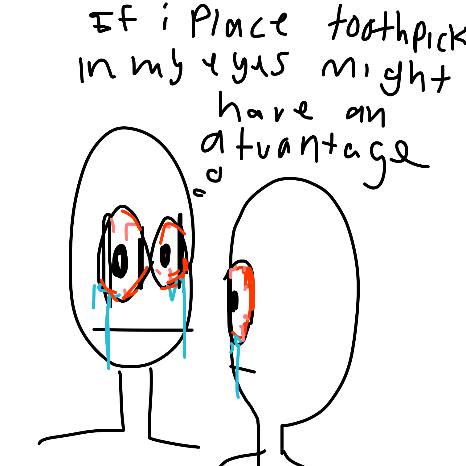 Drawing in The Infinite Stare by yogiibear