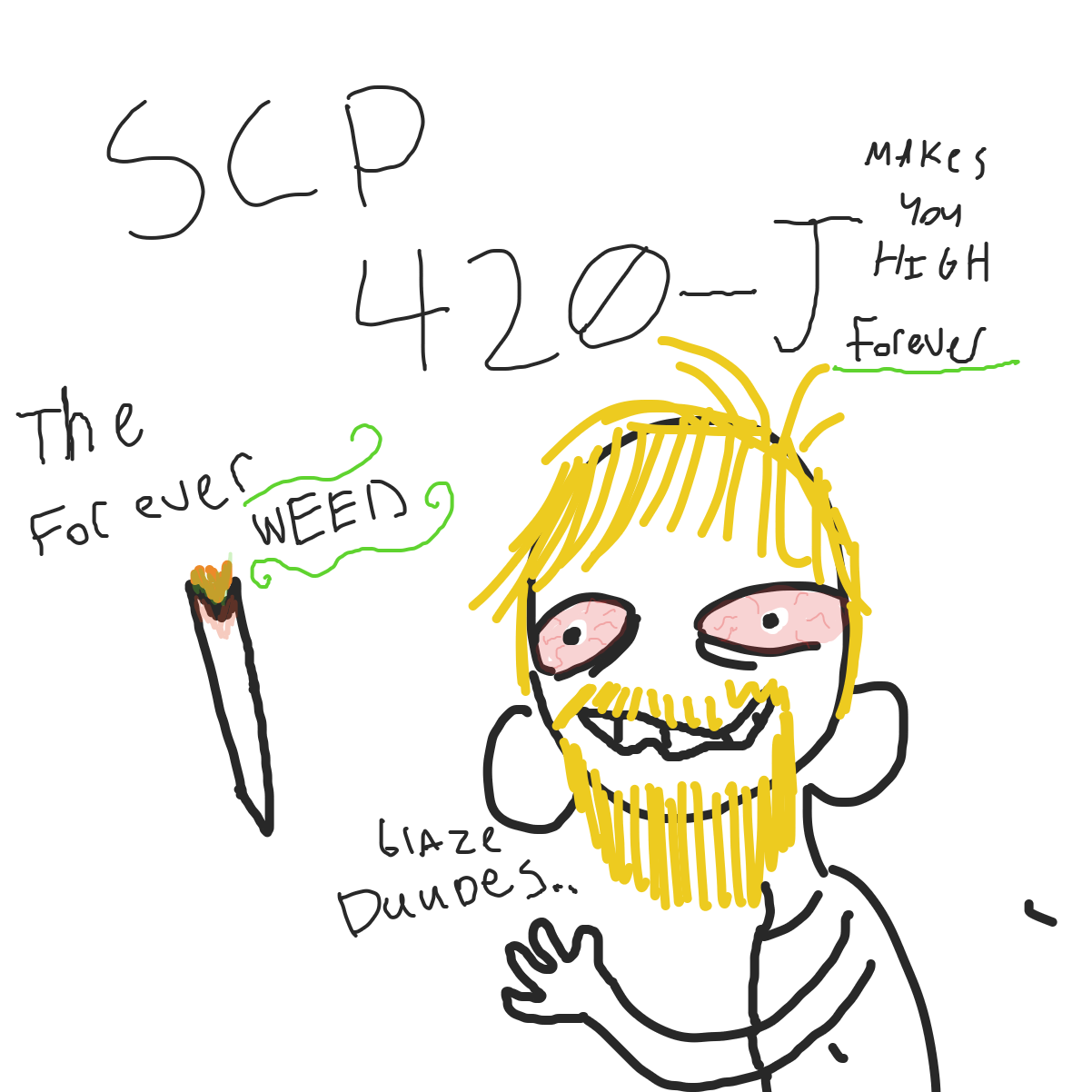 Drawing in Even more scps by EvanIsHere