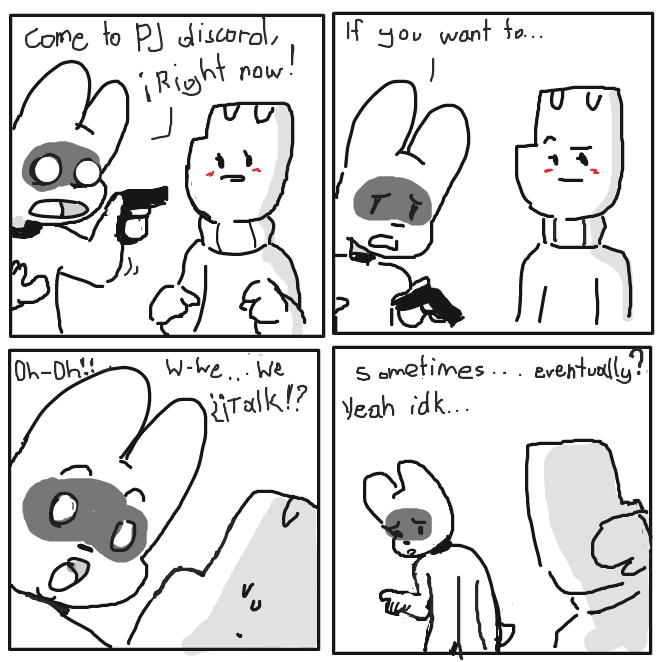  - Online Drawing Game Comic Strip Panel by Sluggishfella