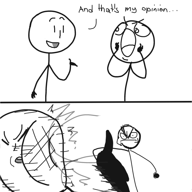  - Online Drawing Game Comic Strip Panel by Sluggishfella