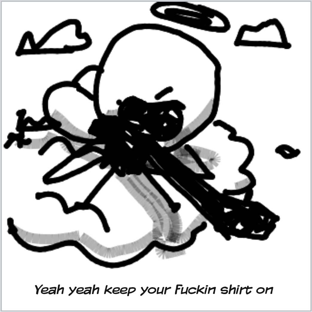 Drawing in AHHHHHHH by Potato Man