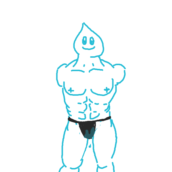 no arms tho - Online Drawing Game Comic Strip Panel by Robro