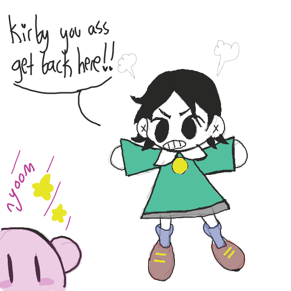  - Online Drawing Game Comic Strip Panel by pastelgoosey