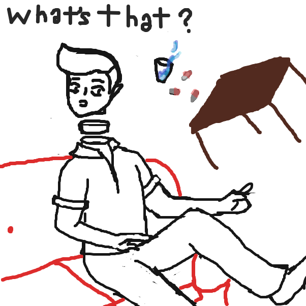 Drawing in Drug land by Michael_Mayonaise