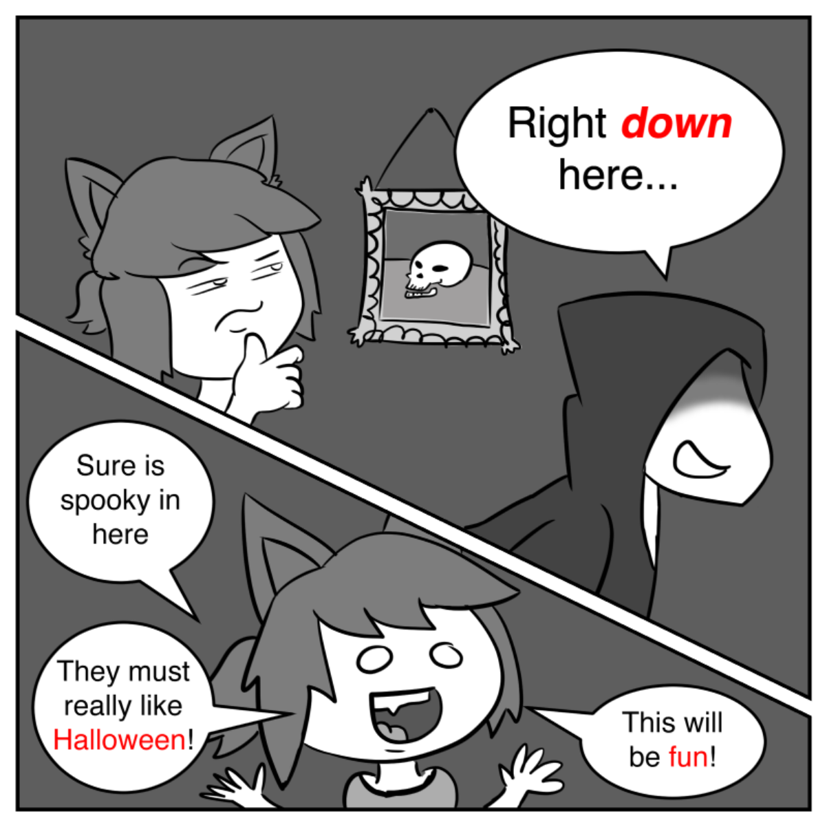  - Online Drawing Game Comic Strip Panel by CherryFlavored