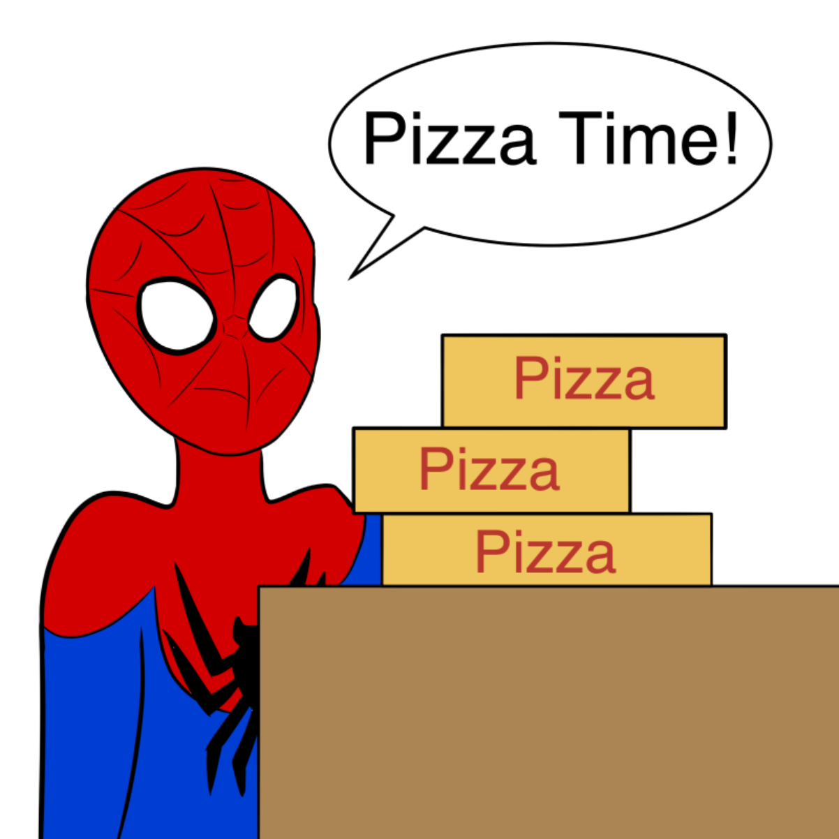 Liked webcomic Pizza time