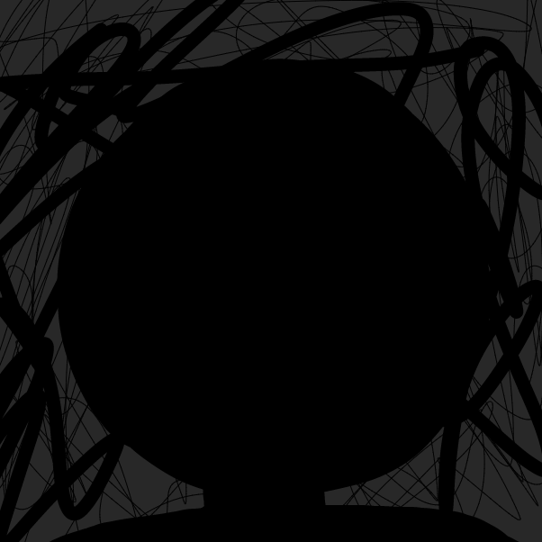 Drawing in void man by Nephtys