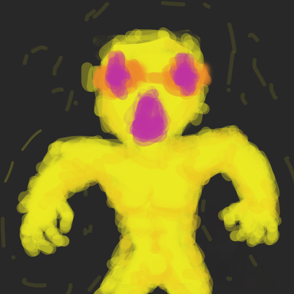 Drawing in what a blur by Robro