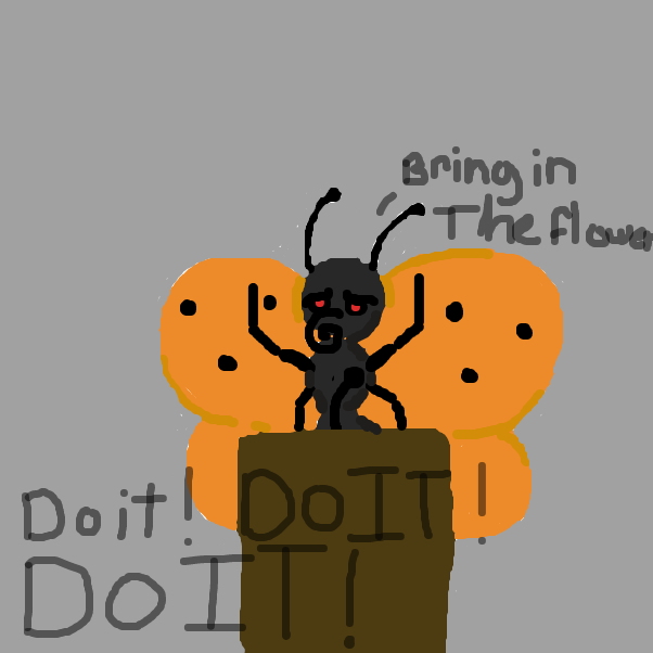 Drawing in Ben Butterfly Trailer by Michael_Mayonaise