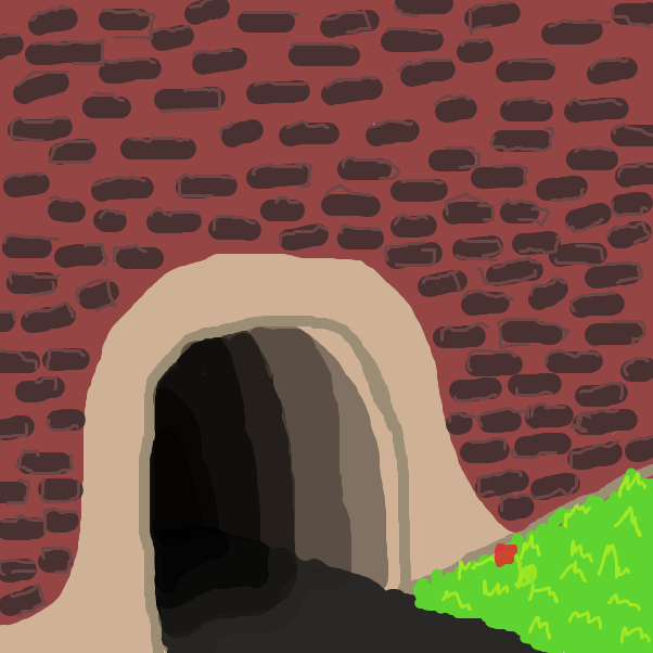 Drawing in city by Michael_Mayonaise