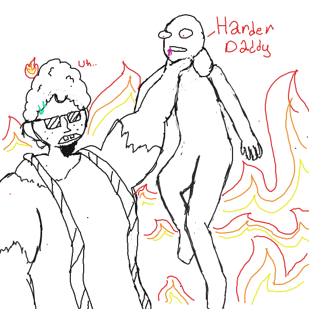 Drawing in  m by Michael_Mayonaise