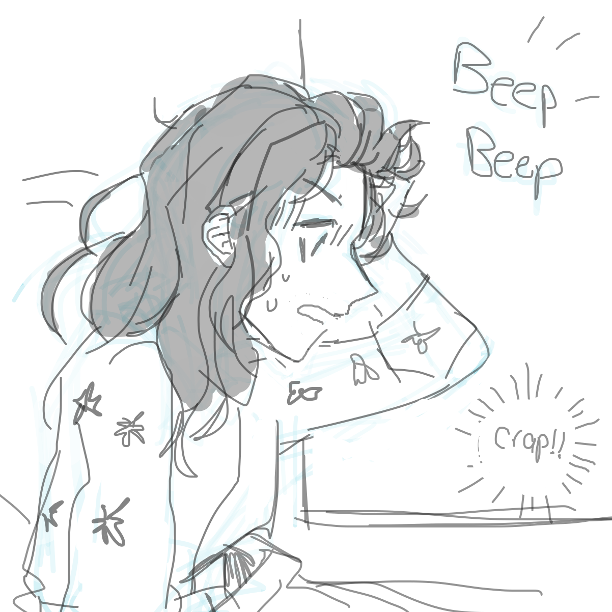 Liked webcomic Oh no, I’m late for school!