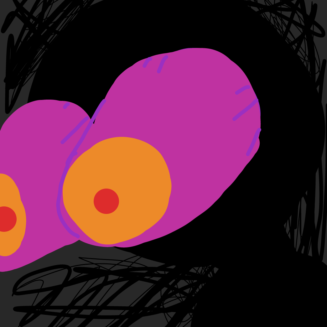 Drawing in void man by Nephtys