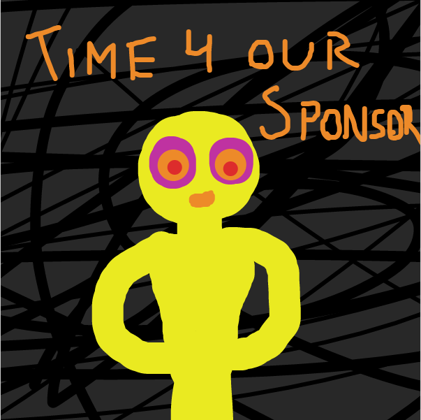 Drawing in void man by Nejt