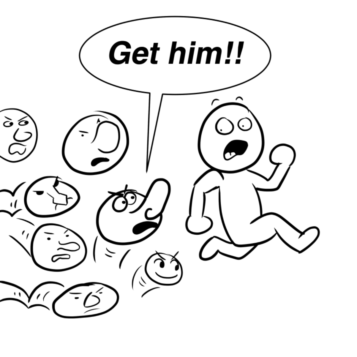  - Online Drawing Game Comic Strip Panel by CherryFlavored