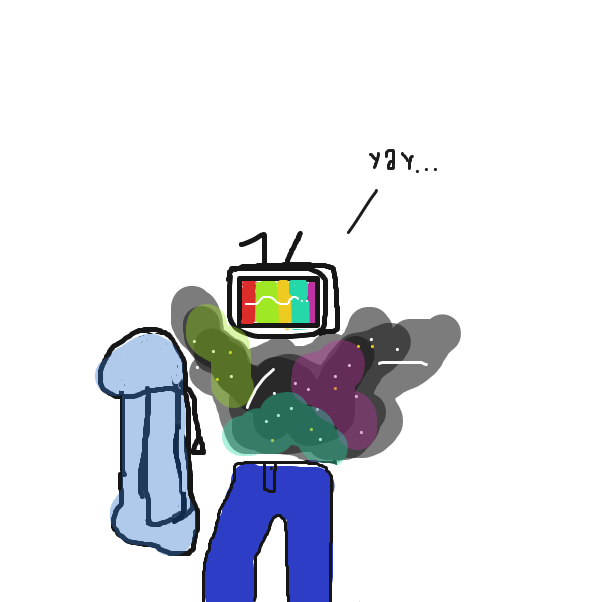 Made of space, so he can't really participate - Online Drawing Game Comic Strip Panel by Michael_Mayonaise