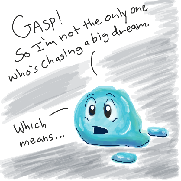 Drawing in sludge by Loco-L