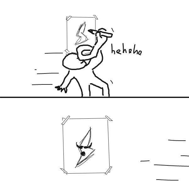  - Online Drawing Game Comic Strip Panel by Robro