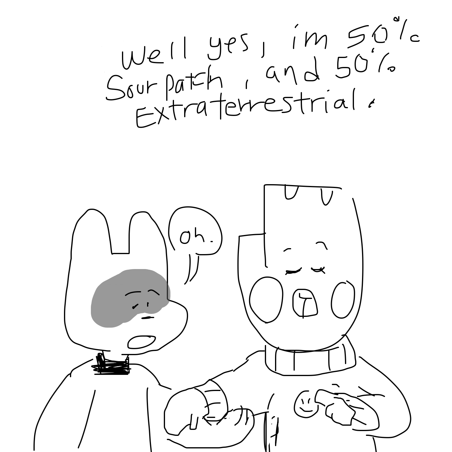 Drawing in Ask me a thing  by yogiibear