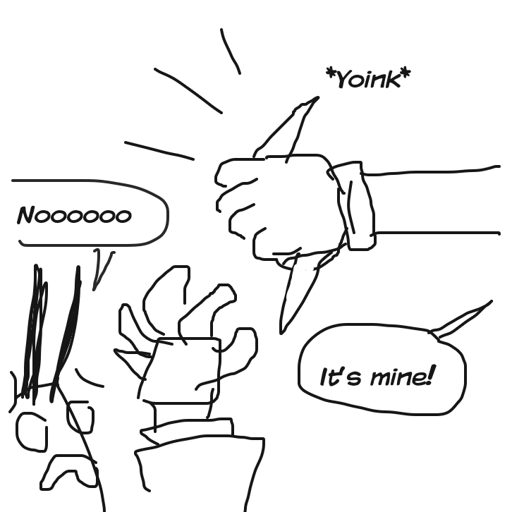  - Online Drawing Game Comic Strip Panel by CherryFlavored