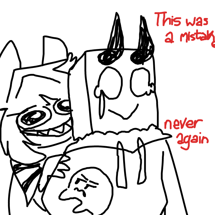  - Online Drawing Game Comic Strip Panel by wrecktangle