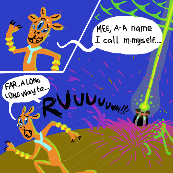  - Online Drawing Game Comic Strip Panel by SeanTrunks