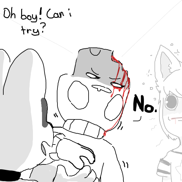 That Alien after taste is starting to kick in! - Online Drawing Game Comic Strip Panel by Sluggishfella