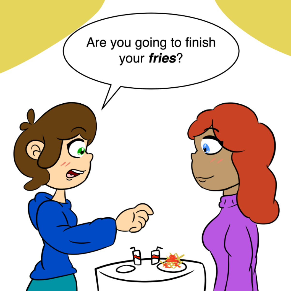  - Online Drawing Game Comic Strip Panel by CherryFlavored