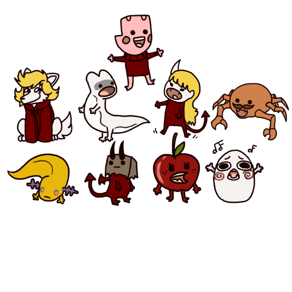 Liked webcomic Chibi swarm