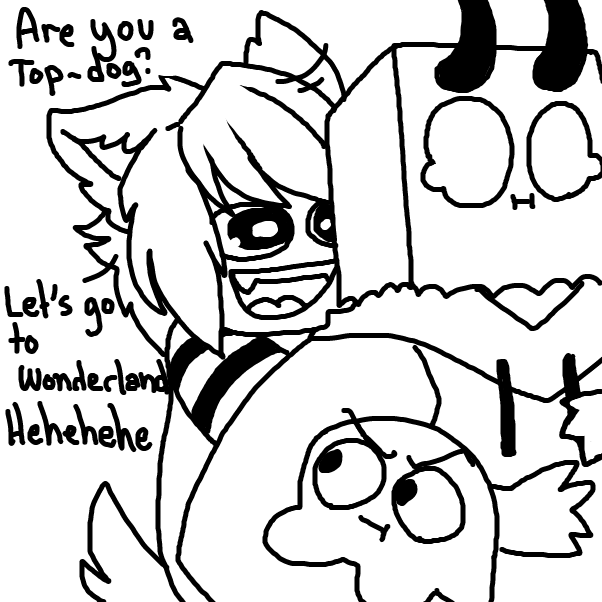  - Online Drawing Game Comic Strip Panel by Nephtys