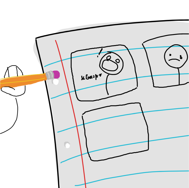  - Online Drawing Game Comic Strip Panel by Sluggishfella