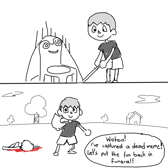  - Online Drawing Game Comic Strip Panel by Sluggishfella