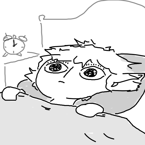 Drawing in help me fall asleep by Robro