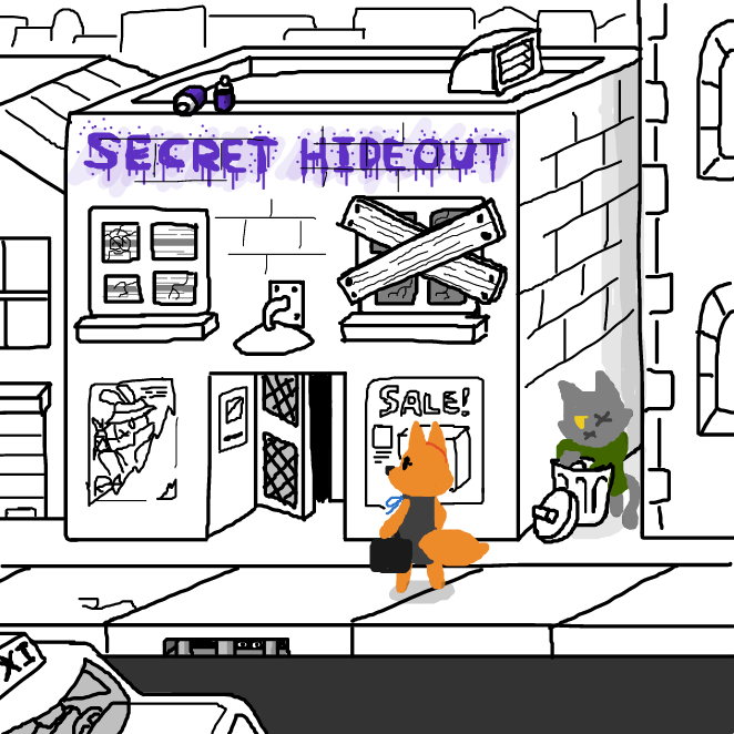 Drawing in Case by SeanTrunks