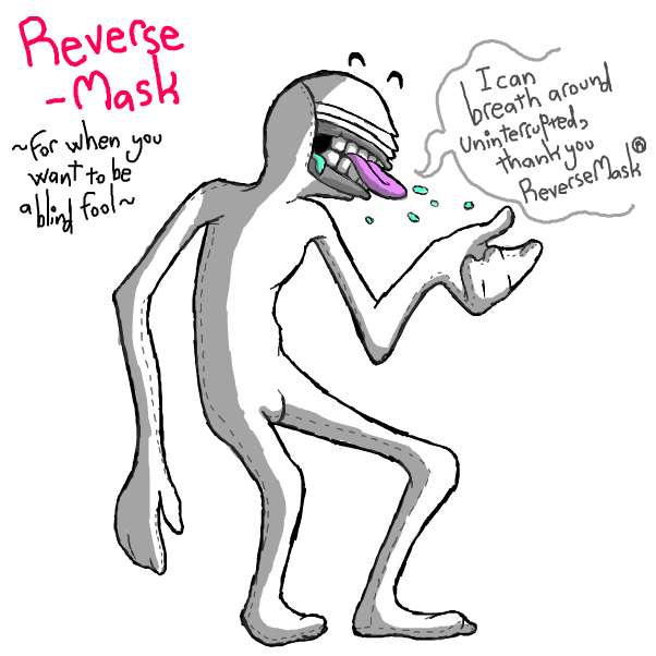 Drawing in Mask Designs For the Modern World by Jyke The Person